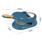 2-in-1 Dumpling Wrapper Tool – Food Grade Manual Dumpling Mold for Easy Wrapping & Shaping, Labor-Saving Pastry Press for Baking, Cooking & Kitchen Use, High-Quality Durable Home Cooking