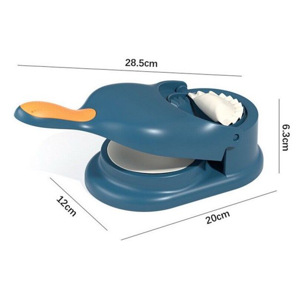 2-in-1 Dumpling Wrapper Tool – Food Grade Manual Dumpling Mold for Easy Wrapping & Shaping, Labor-Saving Pastry Press for Baking, Cooking & Kitchen Use, High-Quality Durable Home Cooking