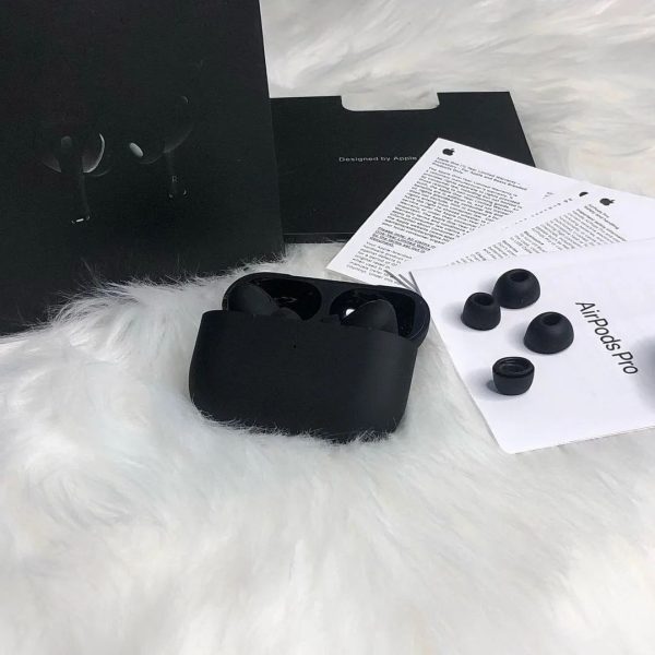 AirPods Pro 2 Noise Reduction Wireless Earbuds – Advanced ANC Bluetooth Earphones with Wireless Charging Case, Compatible with Android & iOS, Premium Black Design for Music, Calls, Travel & Daily Use
