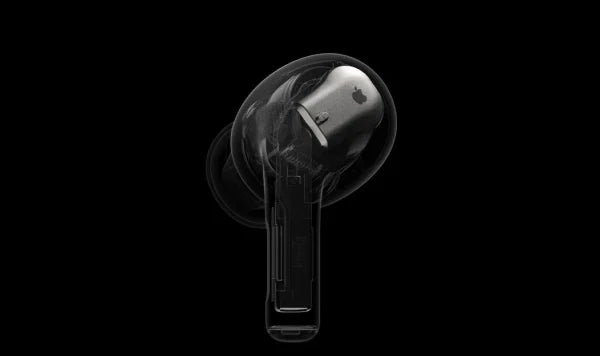 AirPods Pro 2 Noise Reduction Wireless Earbuds – Advanced ANC Bluetooth Earphones with Wireless Charging Case, Compatible with Android & iOS, Premium Black Design for Music, Calls, Travel & Daily Use