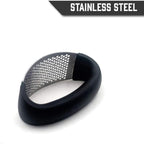 Garlic Press Rocker – Premium Stainless Steel Garlic Crusher and Mincer Tool, Easy-to-Use Handheld Garlic Grater with Effortless Cleanup, Durable Kitchen Gadget for Home Cooking & Daily Food