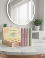 Kaqili Soft Mist Lipgloss – Velour Air Lip Glaze with Lightweight Matte Finish, Long-Lasting Hydration and Smooth Texture, Available in Multiple Shades (1, 2, 3, 4), Perfect for Daily Wear & Parties