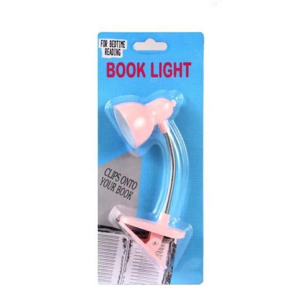Mini LED Clamp Lamp – Portable USB-Powered Desk Light with Adjustable Flexible Neck and Strong Clamp Base, Eye-Friendly Flicker-Free Lighting for Study, Office, Reading, Workstation & Night Use