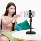 Multifunction Mobile Tripod Stand – Adjustable Mini Tripod Phone Holder with Flexible Height & Angle, Durable High-Quality Stand for Photography, Video Recording, Vlogging, Live Streaming & Daily Use