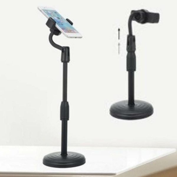Multifunction Mobile Tripod Stand – Adjustable Mini Tripod Phone Holder with Flexible Height & Angle, Durable High-Quality Stand for Photography, Video Recording, Vlogging, Live Streaming & Daily Use