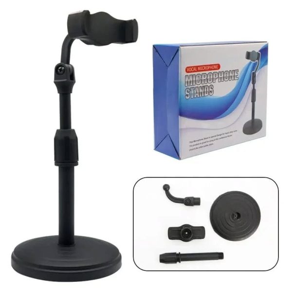 Multifunction Mobile Tripod Stand – Adjustable Mini Tripod Phone Holder with Flexible Height & Angle, Durable High-Quality Stand for Photography, Video Recording, Vlogging, Live Streaming & Daily Use